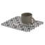 Plateau de drainage en plastique anti-dérapant HEXA-59100018-59100020