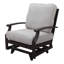 Chaise de patio avec coussins Katlyn