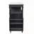 Foldable Outdoor Kitchen Island With Lockable Wheels, Storage Cabinet, And Towel Rack For Patio And Outdoor Cooking-1526467203