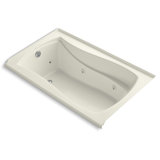 Mariposa® 60" x 36" Alcove/Tile In Whirlpool Acrylic Bathtub