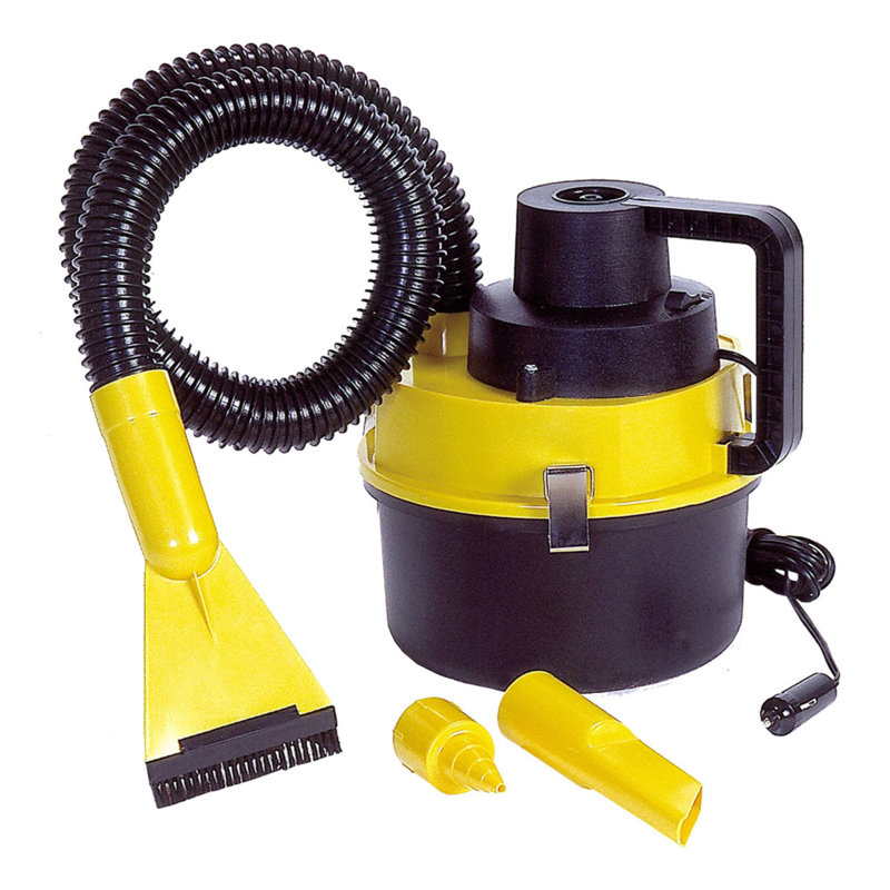 Aspirateur traîneau portatif humide / sec avec 4 buses Koolatron 12V 3,8 L
