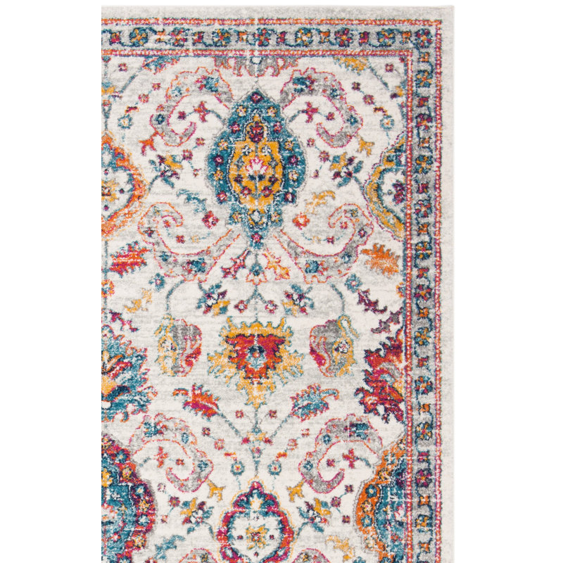 Tapis oriental performance Gourdine, Carré 6 pi 7 po
