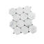 10.9" x 12.5" Marble Mosaic Tile