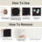 Textured Felt Wall Panels With Stripes, Bulletin Boards, 12-Piece Set, With Pushpins-110651817