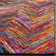 Miley Chevron Red/Orange/Green Area Rug