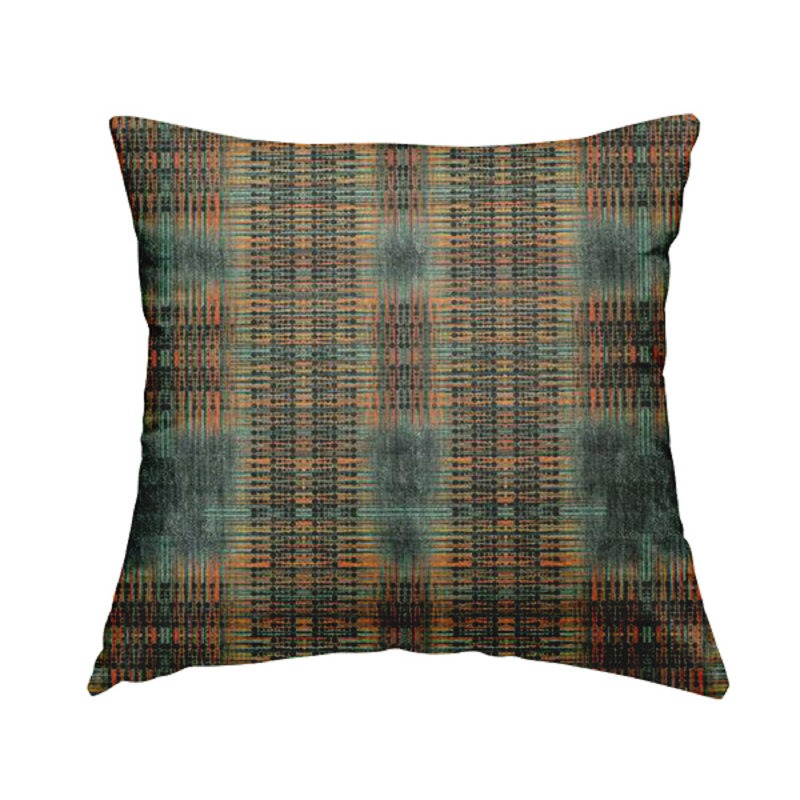 Solorzano Plaid Square Cushion