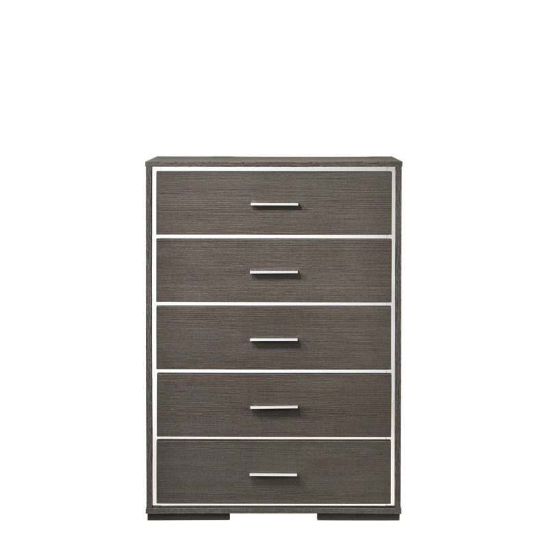 Escher Gray Oak Finish Chest