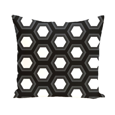 Geometric Square Pillow Cover & Insert