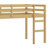 Wooden Loft Bed With Ladder-362022574