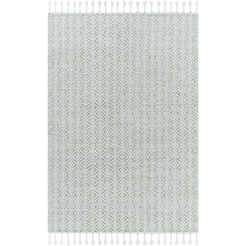 Tapis tissé à la main Bhaktivinod, Rectangulaire 2 pi x 3 pi