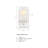Arreana Steel Armed Sconce-377384379
