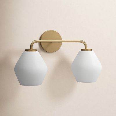 Rooks 2-Light Dimmable Vanity Light