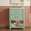 Meuble-lavabo de 24 po avec tablettes ouvertes et deux tiroirs-1906412676