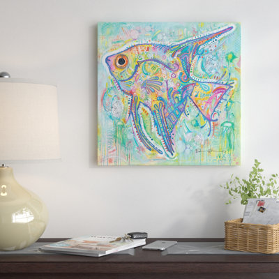 « angel », peinture sur toile tendue