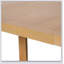 Table de salle à manger extensible en bois massif avec rallonge amovible et coins arrondis pour des espaces polyvalents de convivialité à la maison