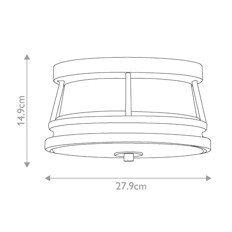 Daisy Glass Flush Mount