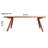 Super Thick Long Board Table Cherry Solid Wood Dining Table-100662099