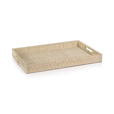 Foundry Select Trakelia Raffia Tray