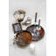 Porte-bougie en verre D4.5X11-937899218