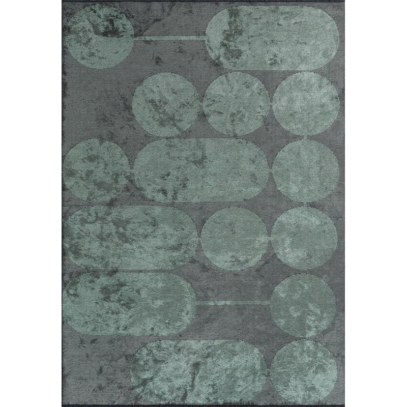 Tapis à pois Modern Modern, Rectangle 9 pi x 12 pi