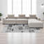Tapis gris 7 'X 10'