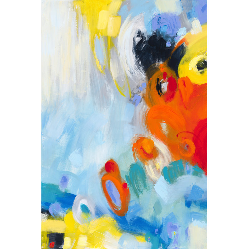 In The Loop IV by Janet Bothne - Wrapped Canvas Painting, 46cm H x 30cm W x 3.8cm D