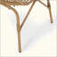 Chaises de patio en osier Boho