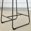 Ensemble de 2 tabourets de bar en polyuréthane de style minimaliste moderne - convenant à la cuisine, au bar et à la maison moderne,-1318194947