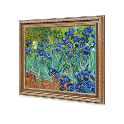 «Iries In The Garden» par Vincent Van Gogh - reproduction d'art sur toile