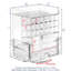 Organisateur de maquillage Dorado-684443242
