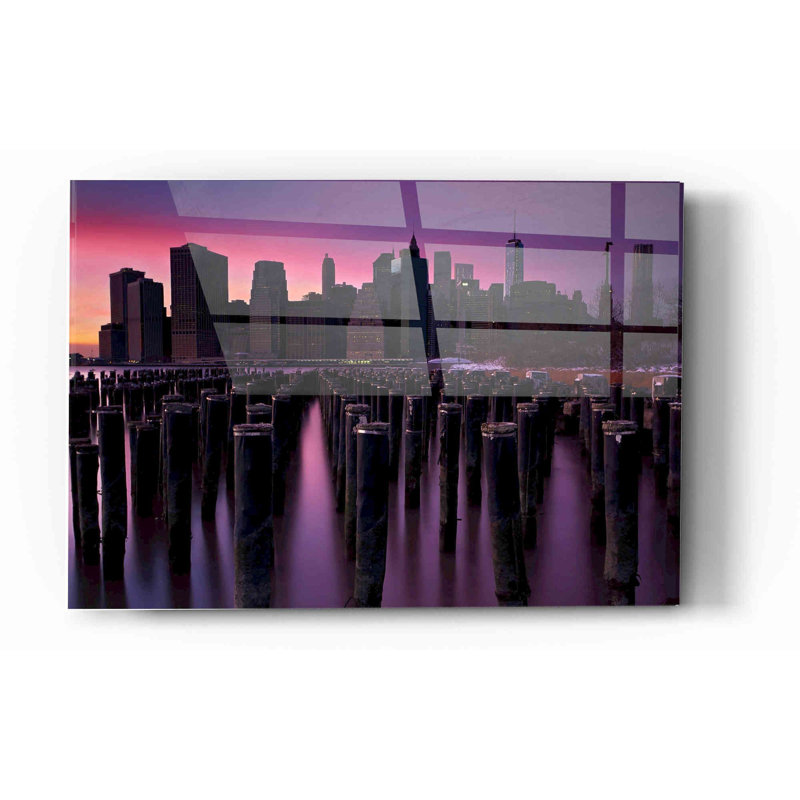«Manhattan Glow» par Kathrine Gendreau, H 12 po x l 16 po x P 0,12 po