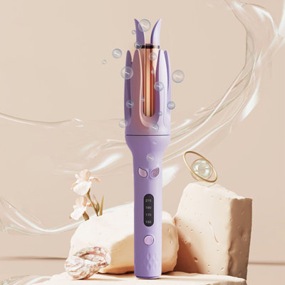 permanent wave Fully Automatic Curling Stick No Harm To Hair Portable Lazy Rotating Curling Stick Temperature Controlled Curler