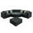 6 - Person Modular Patio Conversation Set with Cushions-2124517436-2124517437