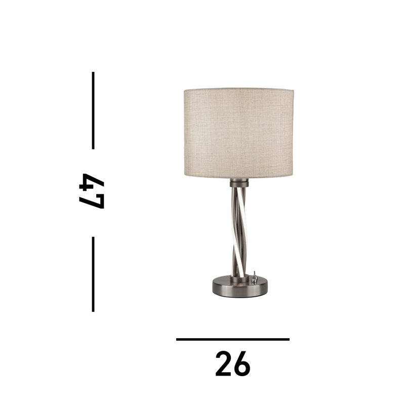 Rialto Metal Table Lamp