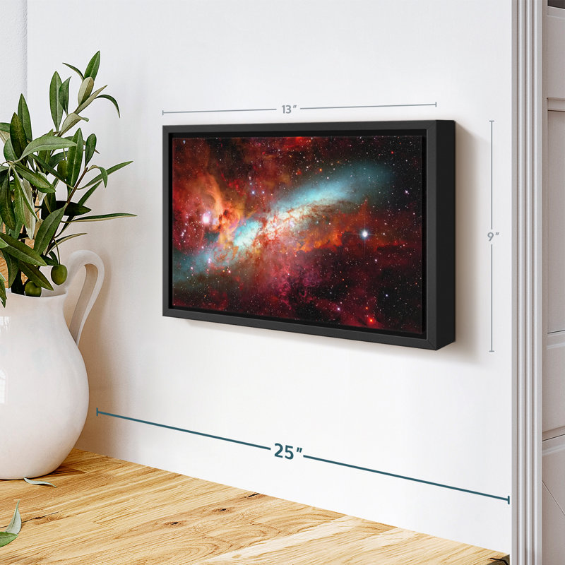 Impression sur toile Galaxy, H 9 po x l 13 po