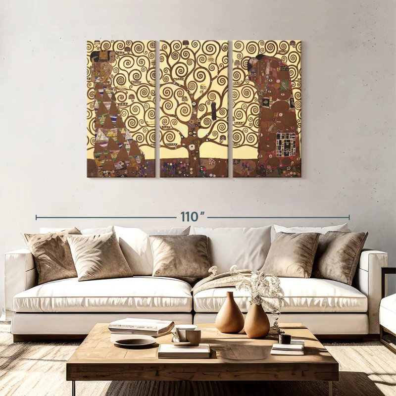 Harnek, l'arbre de vie, H 48 po x l 74 po