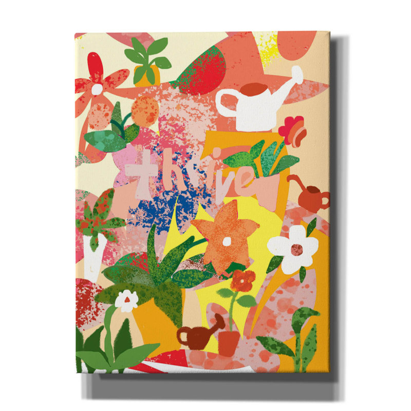 Corrigan Studio® «Thrive» par Holly Mcgee, H 16 po x l 12 po x P 0,75 po