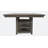 Calixta Extendable Pine Solid Wood Top Pedestal Dining Set