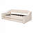 Twin Size Upholstered Daybed with Storage Armrests and USB Port-404361235