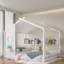 Lit sur pied avec tablettes de rangement-1587145856-1587145887