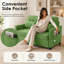 Canapé-lit convertible de 140 cm avec ports USB et dossier réglable, canapé-lit pliable-602715749