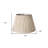 19" Ash Slanted Pleated Tafetta Lampshade-1329966452-1329966450