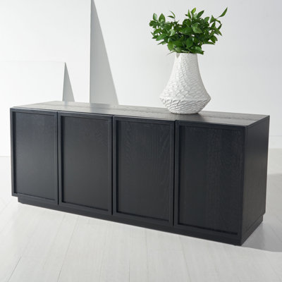 Bronwyn 4 Door Wood Media Stand