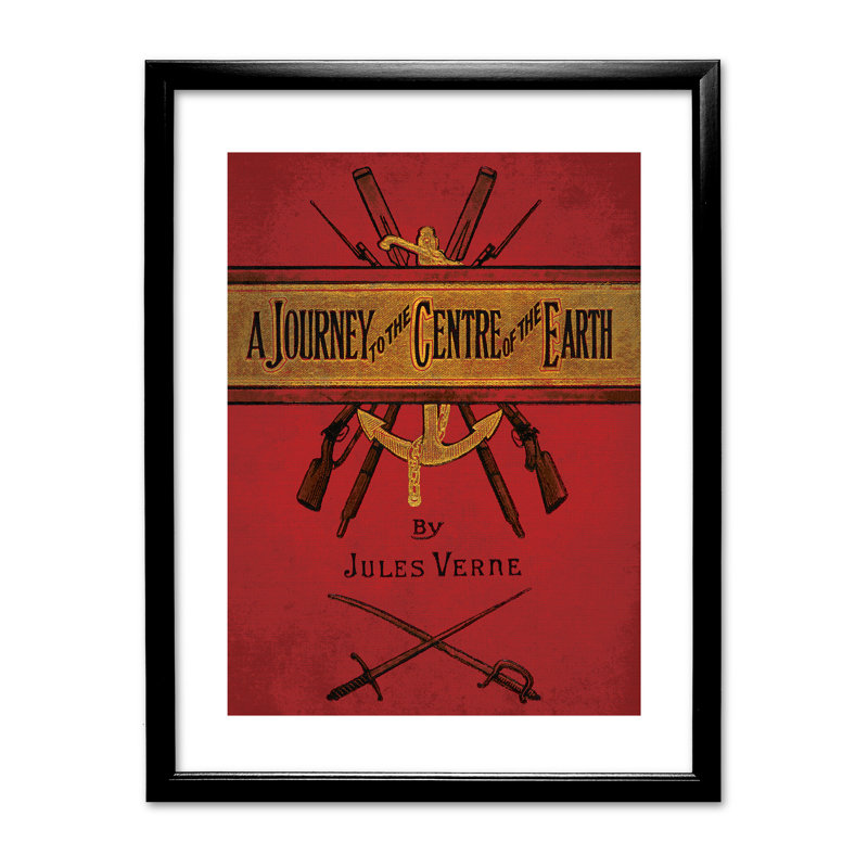Single Picture Frame Print, Black