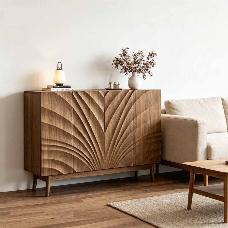 French style living room shoe cabinet