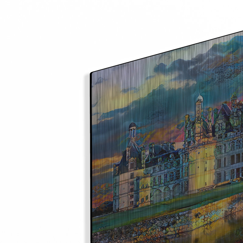 Art mural en métal, 36 po x 24 po, Winston Porter, H 16 po x l 24 po