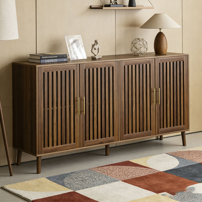 Buffet en noyer avec rangement