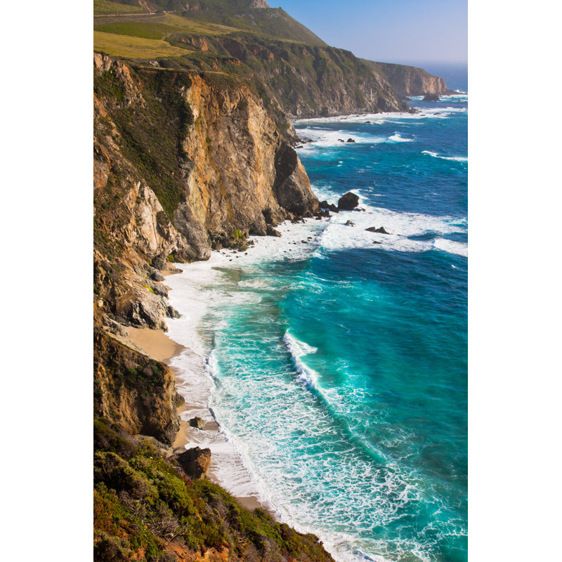 Beautiful Coastline - Wrapped Canvas Print, 91cm H x 61cm W x 3.8cm D