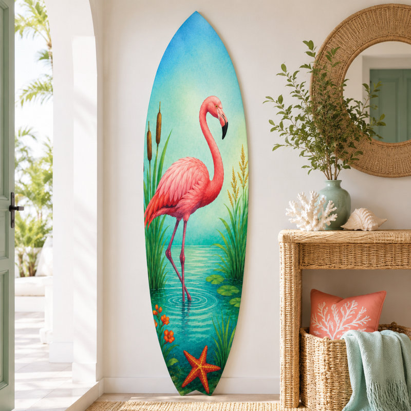 Flamant rose Danny, 12 po