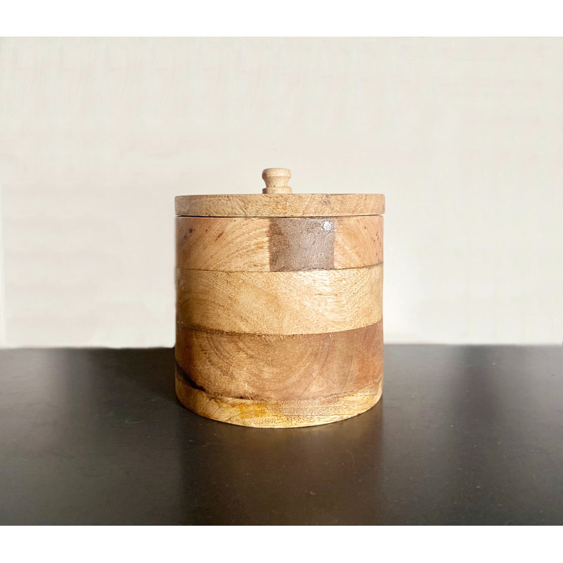 Wood Jar